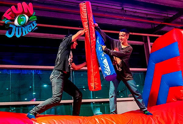 180 Minutos de Diversión Inflata Park Indoor en FUN JUNGLE