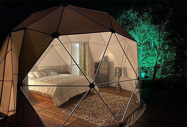 1 Noche en Glamping para 2 + Desayuno en la Calera 