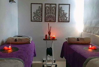 Spa de Relajación Romantico Pareja, Jacuzzi  y Copa de Vino