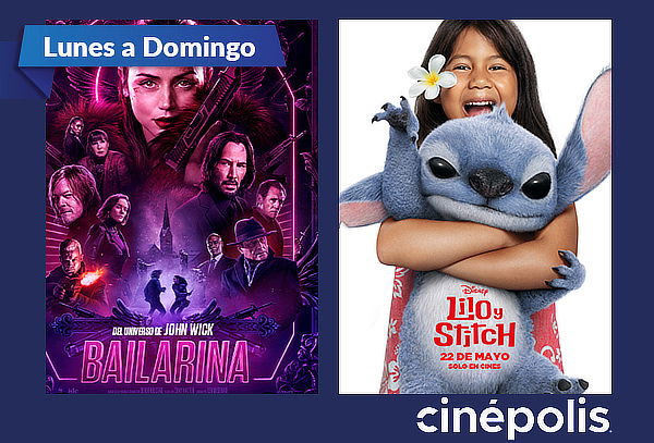 CINÉPOLIS 1 Entrada 2D ¡Lunes a Domingo! 