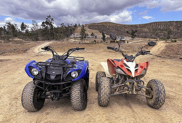 Cuatrimotos en Villa de Leyva, Pozos Azules
