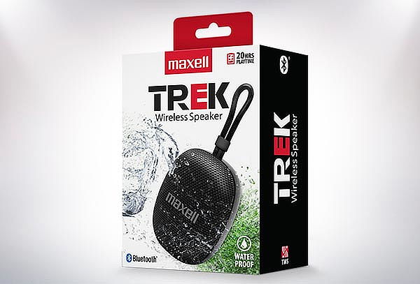 Bocina Maxel Trek Bluetooth Color Negro