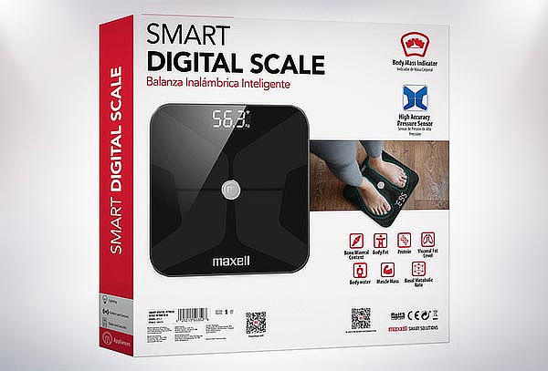 Balanza Inteligente Maxell Digital Scale WiFi