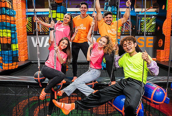 2x1 60 Minutos de Salto en Sky Zone en Plaza Claro 