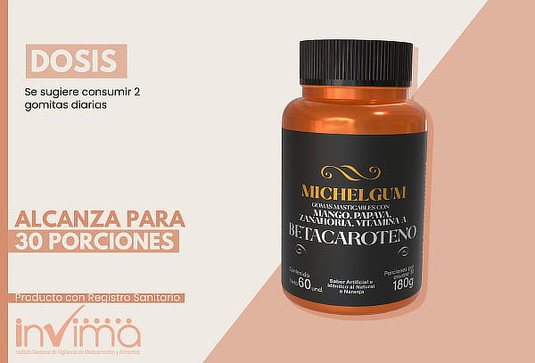 Bronceado Natural y Radiante con Gomitas de Betacaroteno