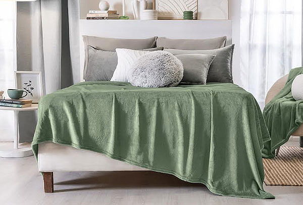 Cobija Ligera para Cama Sencilla, Doble Queen o King