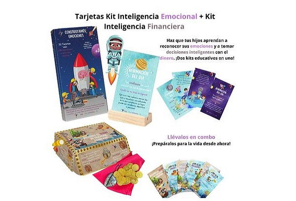 Kit Inteligencia Emocional o  Financiera para Niños 
