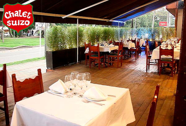 CHALET SUIZO. Cena o Almuerzo para 2 de 3 Tiempos