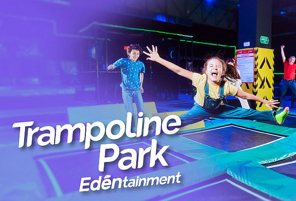 30 o 60 Minutos en Trampoline Park en Edentainment 