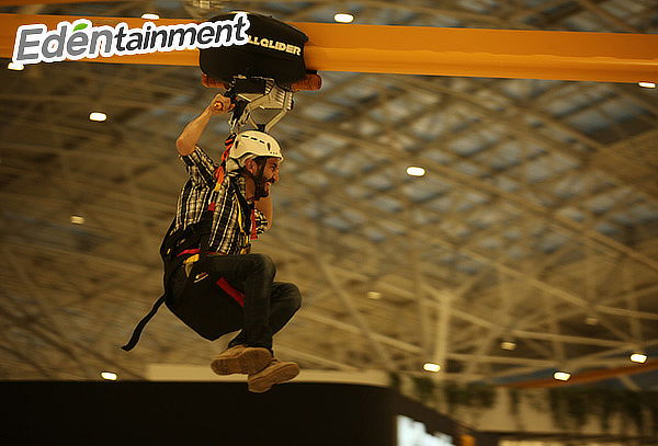 Rollglider - 10mts de Altura en Edentainment 