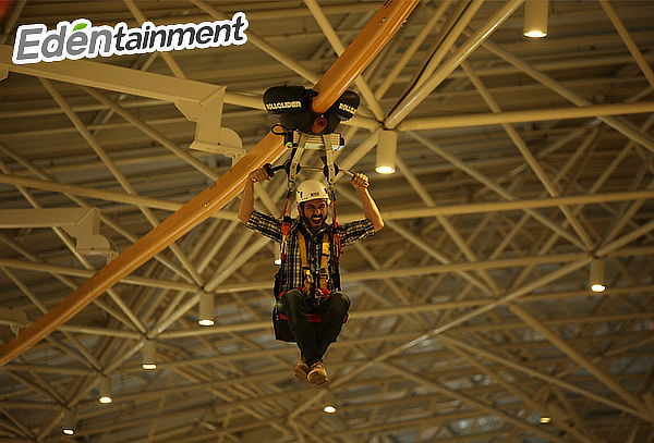 Rollglider - 10mts de Altura en Edentainment 
