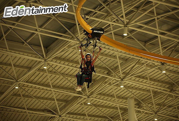 Rollglider - 10mts de Altura en Edentainment 