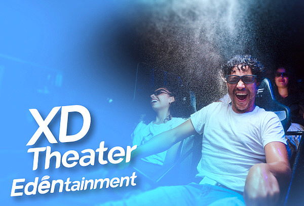 Cine 3D XD Theater en Edentaiment 