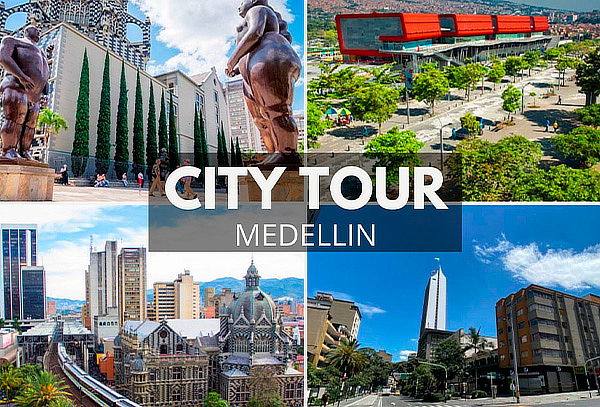 Tour Panorámico por Medellín con Paradas y Guía Turístico
