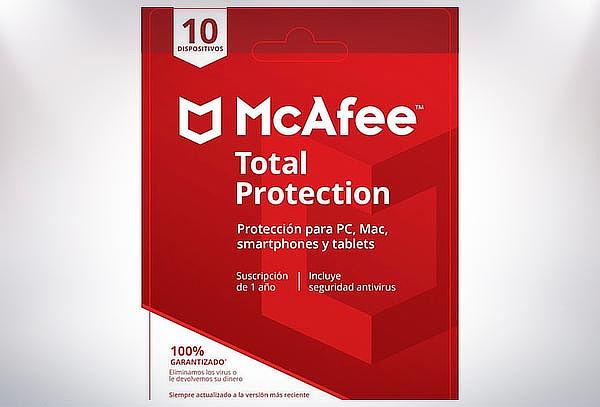 Antivirus McAfee® Total Protection por un Año