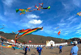 Festival de Cometas en Villa de Leyva