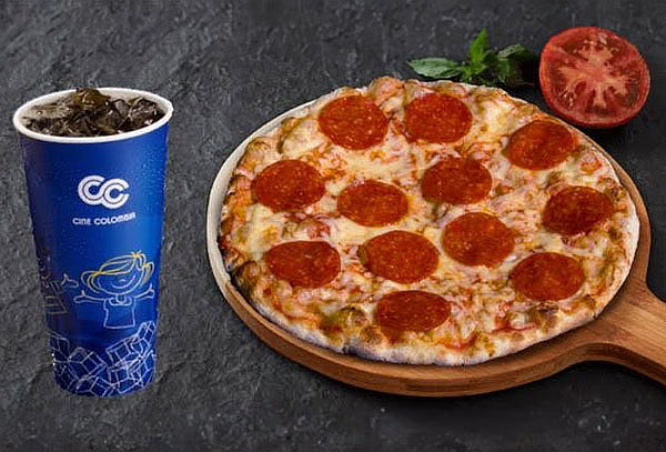 Combo Cinepolitana Pizza Tradicional + Gaseosa