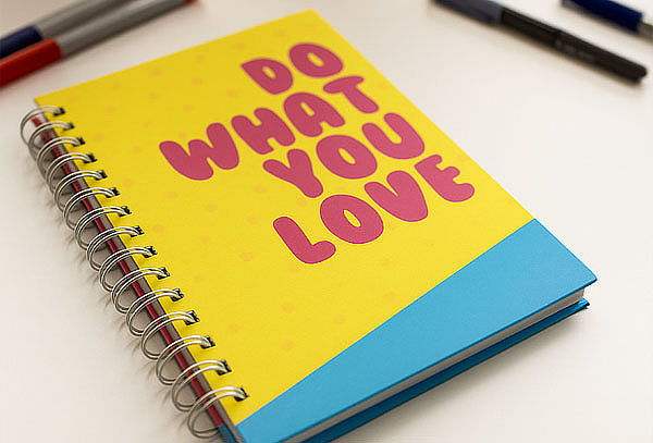 Cuaderno Argollado con Diseño Personalizado en Tapa Dura