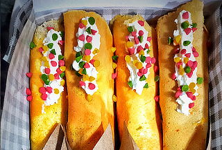 4 Marquesitas Rellenos de Fruta a Domicilio
