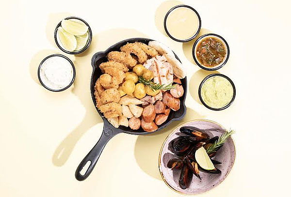 Parrillada Mar & Tierra para 2 o 4 en el Restaurante Imagine