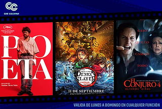 ¡Entrada 2D en Cine Colombia ¡Lunes a Domingo!