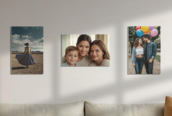 2 Foto Retablos Personalizados 30 cm x 20 cm en MDF
