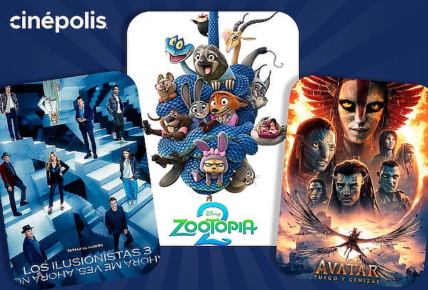 CINÉPOLIS 1 Entrada 2D ¡Lunes a Domingo! 