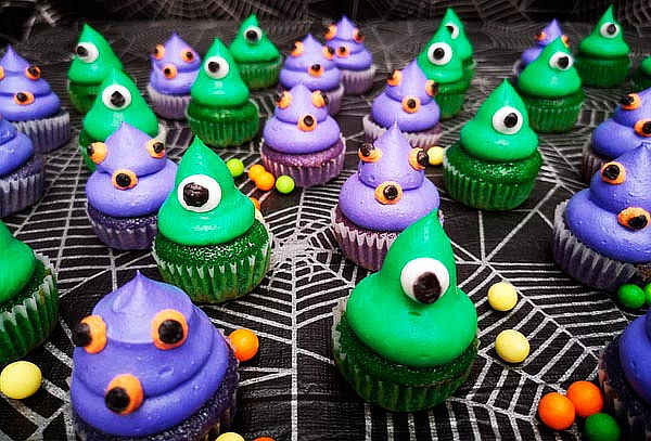 144 Mini Cupcakes Edición de Halloween