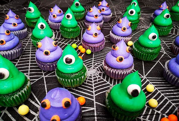 144 Mini Cupcakes Edición de Halloween