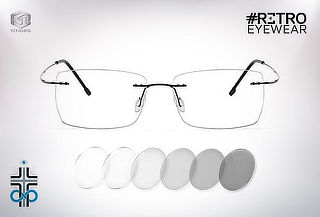 Gafas Formuladas Lente AntiBlue y Fotocromático max+|-3.0