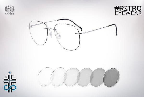 Gafas Formuladas Piloto AntiBlue y Fotocromático Max+|-3.0