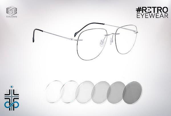 Gafas Formuladas Piloto AntiBlue y Fotocromático Max+|-3.0