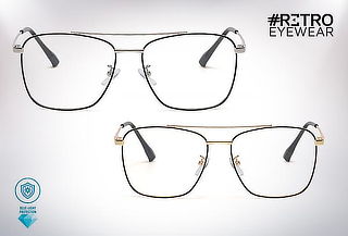Gafas de Descanso RETRO TONY + Lente Anti-Blue + Envío
