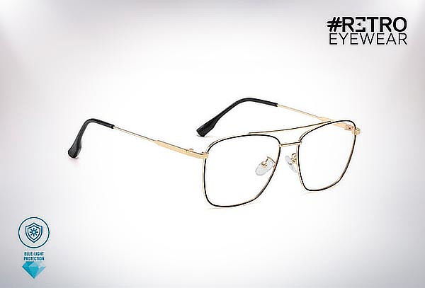 Gafas de Descanso RETRO TONY + Lente Anti-Blue + Envío