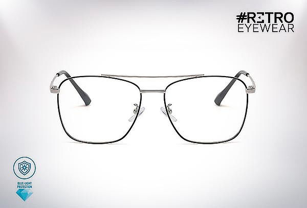 Gafas de Descanso RETRO TONY + Lente Anti-Blue + Envío