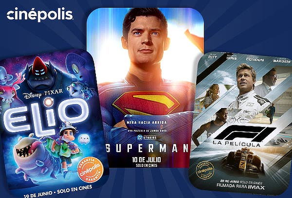 CINÉPOLIS 1 Entrada 2D ¡Lunes a Domingo!