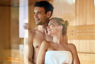 2x1 Spa Relajante + Sauna + Manta  + Vino