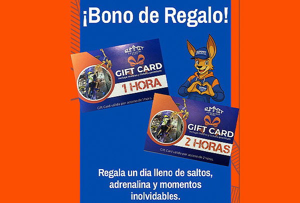 2x1 Certificado de Regalo por 1 ó 2 Horas Acceso Full
