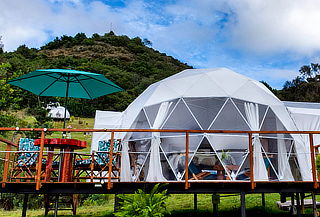 Guatavita Pasadía en Pareja: Glamping + Desayuno + Obsequio 
