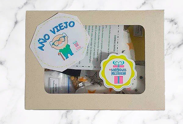 Kit Año Viejo para Quemar el 31 de Diciembre