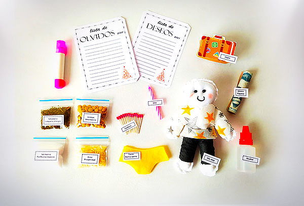 Kit Año Viejo para Quemar el 31 de Diciembre