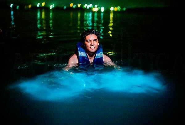 Pasadía en Playa Tranquila VIP + Actividad Plancton Luminoso