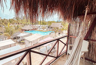 Cartagena Isla Tierra Bomba: Hospedaje para 2 ó 4 + Desayuno