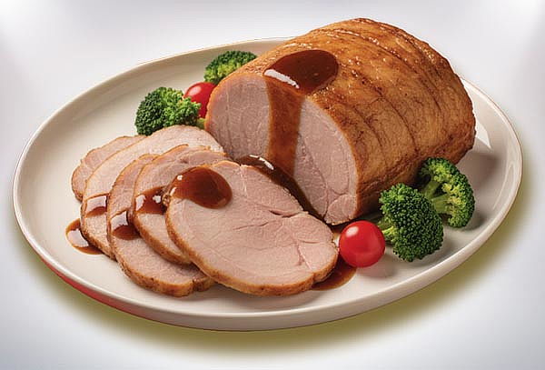 Cena Navideña Pernil, Pavo, Pollo o Cañón + Salsa de Ciruela