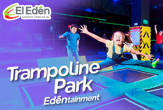 2 X 1 30 Minutos en Trampoline Park en Edentainment 