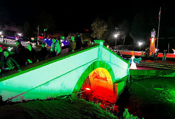 Festival de Luces en Villa de Leyva con Pirotecnia