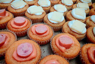 72 o 144 Mini Cupcakes de Sal - Ranchero y Queso