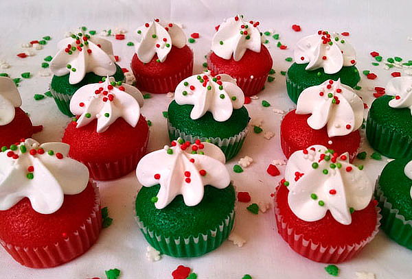 72 Mini Cupcakes Edición la Magia de la Navidad