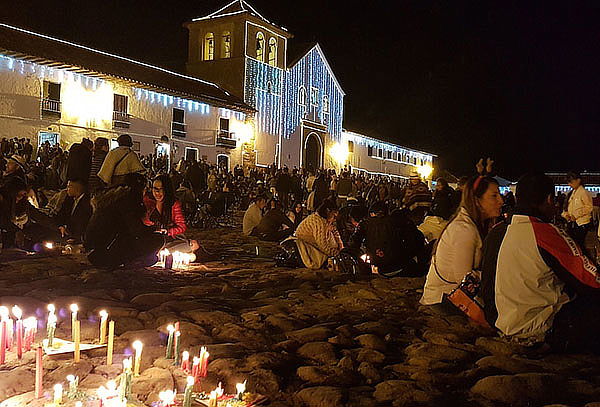 Festival de luces en Villa de Leyva y Puente de Boyacá 