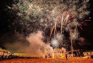 Festival de Juegos Pirotécnicos en Villa de Leyva